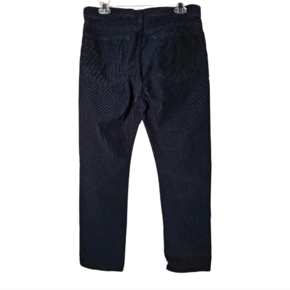 J.Crew Corduroy Pants Mens 32x34 Navy Slim Straight Chino Preppy Casual